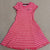 Abercrombie Pink and white striped dress 5T