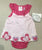 Koala Baby NWT bodysuit dress Polka dots and butterflies 3 Months