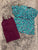KidPik Floral Ruffle Top with Camisole Size XS 5/6 5T