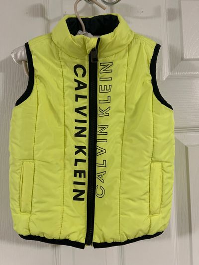 Calvin Klein Jeans Orange very soft vest 18-24 Months