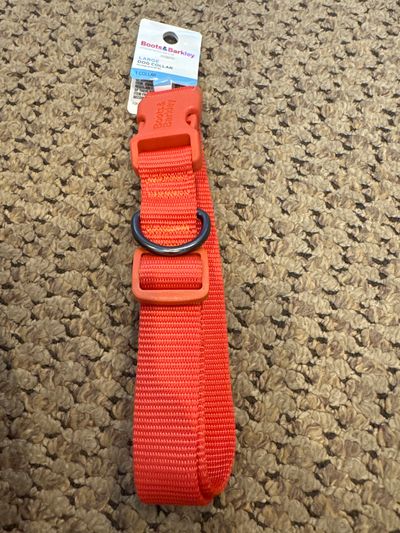 Brand new boots and Barkley, large dog collar Fits breeds like Labradoodle bulldog German pointer