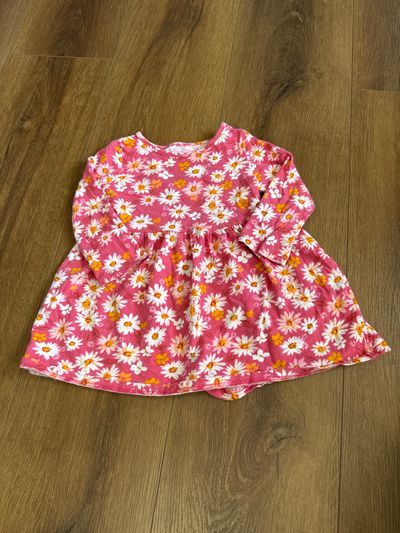 Jumping Bean Long sleeved floral dress 12 Months