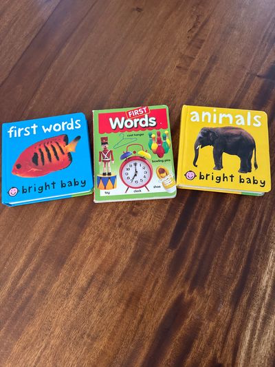 Bright baby First words book bundle