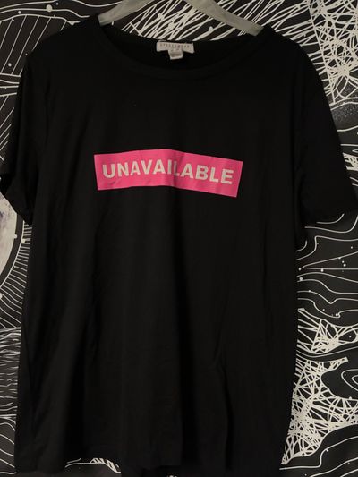 Streetwear society unavailable loose fit t Black loose fit T unavailable in hot pink Junior XL - 11