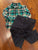 Carters Green plaid and black pants bundle 18 Months