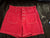 Old Navy Red & White Denim Front Pocket Shorts 10-12