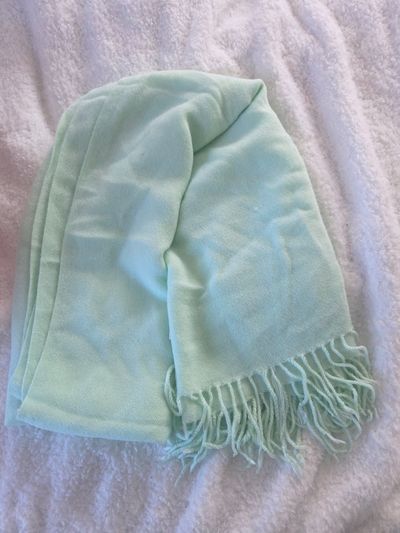 green scarf