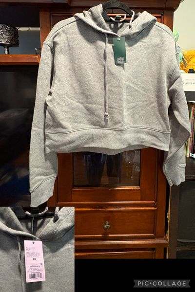 NEW WILD SABLE GRY HOODIE  Junior XS - 0