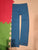 blue thermal leggings 23.5 inch length long. blue thermal leggings 6T/6