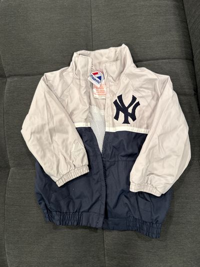 Majestic NY Yankees zip up baby jacket 6-9 Months