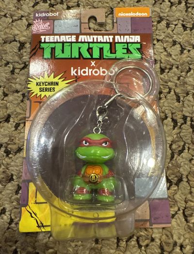 : New Teenage Mutant Ninja turtles  Raphael Keychain by kidrobot