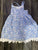 Cupcakes & Cashmere Blue Floral dress  6T/6