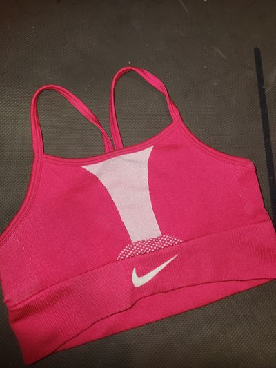 Nike 8-10 pink sports bra  10-12