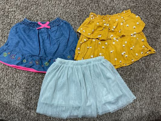 Carters, childrens place, jumping beans Skirts 4T