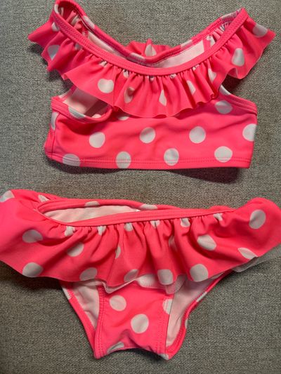 Cat &Jack Pink Polka Dot Bikini 18 Months