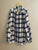 American Eagle White/Black Flannel Women's - XS