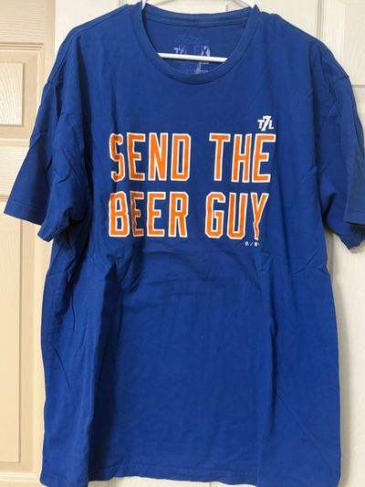 7 line Mets send the beer guy Men's - XXL