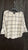 IZ BYER WHIT WITH BLACK STRIPES Women's - L