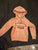 peach-colored zip-up hoodie peach-colored zip-up hoodie 5T/5