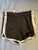 Justice Black shorts, white trim 6T/6