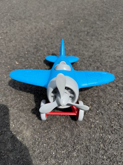 Green toys airplane
