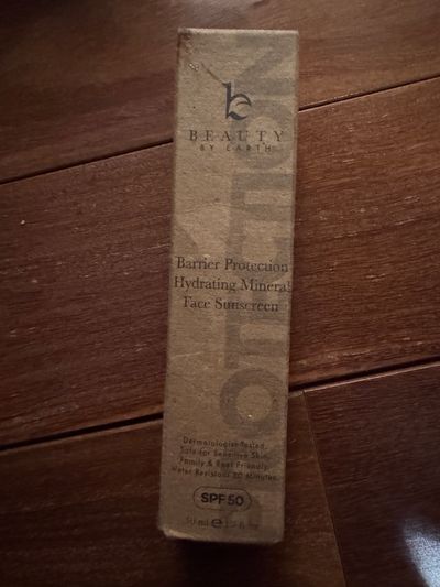 Brand new beauty by earth facesunscreen, 1.7 ounce Retail over $26 barrier prevention hydrating exp 12/27
