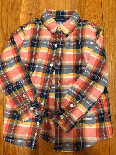 Cat and Jack Waffle long sleeve gray 5T/5