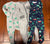 Blue are 6-9 and both greys are 9 months Carters Blue are 6-9 and both greys are 9 months Carters 6-9 Months