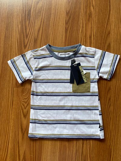 American Hawk Stripe Top New with tags 3T