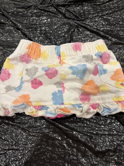Scrumptious kids Paint splatter skort 24 Months
