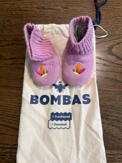 Bombas Pink Bombas footsies - New! 6 Months