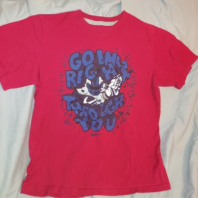 Nike Red "Going right through you" short sleeve 7-8