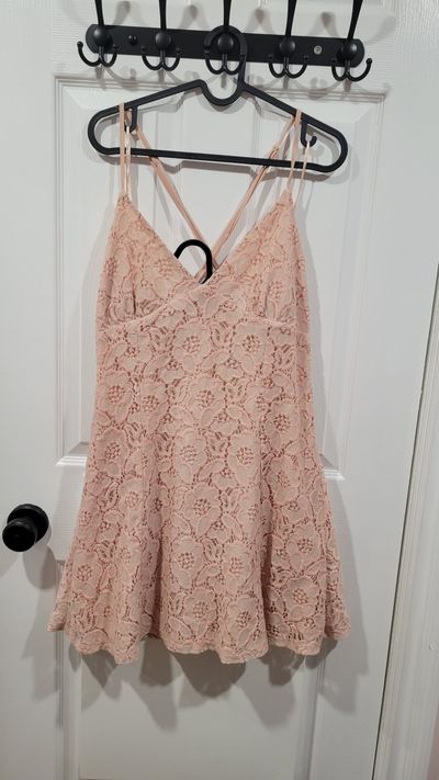 streetwear pink dress Women's - L