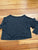 Zara Dark grey crop with ruffle at sleeves. Long Sleeve Women's - S