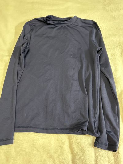 Cat and Jack Navy rash guard size 12-14 10-12