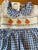 Pleats and Stitches Smocked Pumkin Dress New with Tags 5T/5