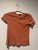 Art class S/S brown/orange shirt 14-16