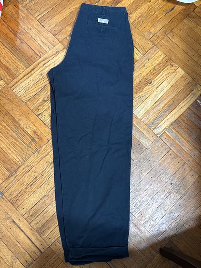Old navy blue khaki pants sz 36 by 32  36