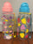 2 Brand New Girls Cups with handle and straw 2 Brand New Girls Cups with handle and straw