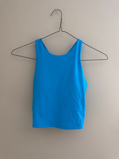 Athleta Turqoise Blue Swim Top Women's XS 0-2