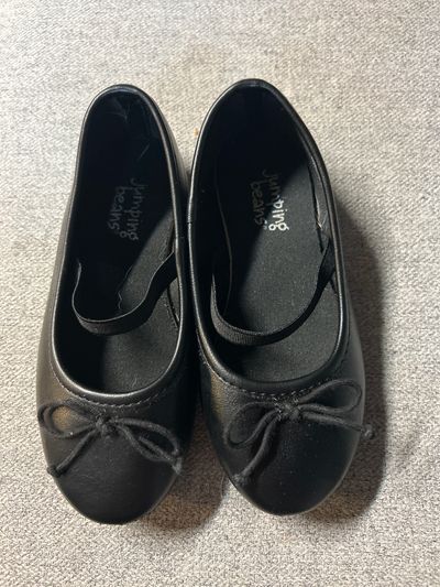Jumping Beans Black Flats, size 10 10 (Lil' Kid)