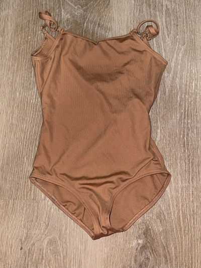 Capezio Tan leotard size medium