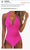 Suuksess NEW never worn hot pink swimsuit hygiene liner intact Women's Med (10-12)