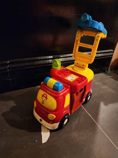 Toot-Toot Drivers Fire Engine toy. Toot-Toot Drivers Fire Engine toy.