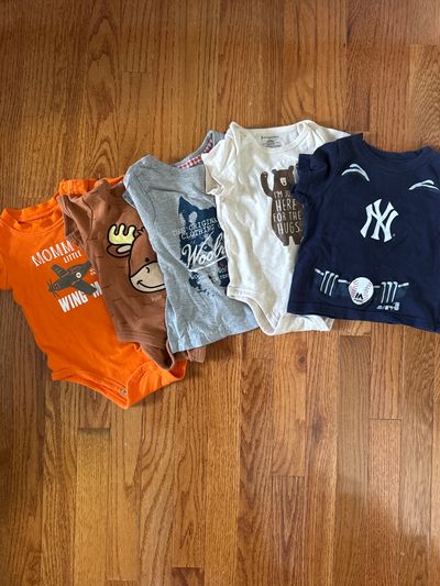Various Short sleeve bundle 12 Months