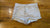 _Aeropostale White and purple checkered shorts Size 00R vintage high rise shorty Junior XS - 0