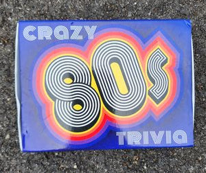 Crazy 80s trivia 80s trivia game with over 200 questions.