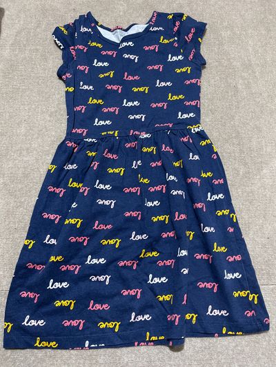 Carters Blue with Love all over. Like New. 10-12