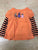 Authentic Kids Halloween striped long sleeve 18-24 Months