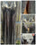 Calina signature gown beautiful design Black w gold underlay slit sparkle detail zip up Women's 4